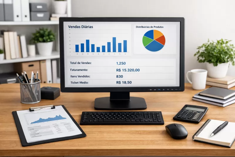 Sistema para Caixa de Mercado sem Complicação no Dia a Dia