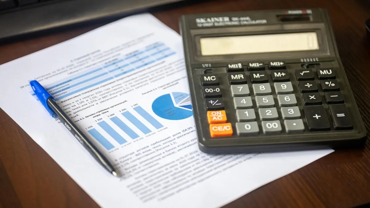 Conferência financeira do fechamento de caixa