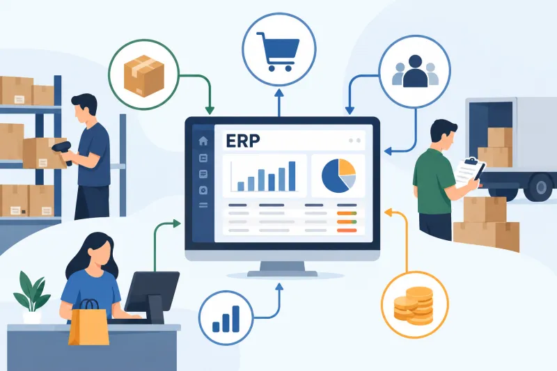 ERP de Gestão: Como Melhorar o Controle de Estoque e Compras