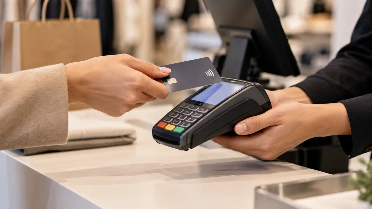 Confirmação de pagamento com cartão