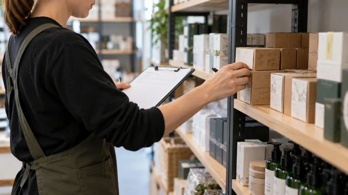 Conferência física das mercadorias