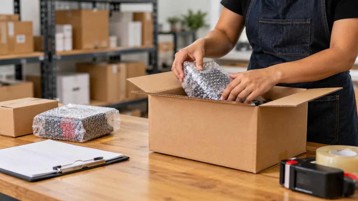 Separação de pedidos online