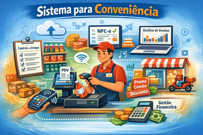 Sistema para Conveniência: Por que sua Loja Precisa de um em 2026 - ConveniênciaPro