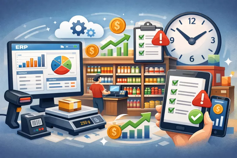Como escolher o melhor sistema controle estoque para sua conveniência em 2026 - ConveniênciaPro