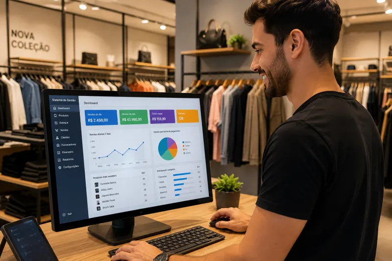 Como automatizar uma loja de roupas com um sistema de gestão - ConveniênciaPro