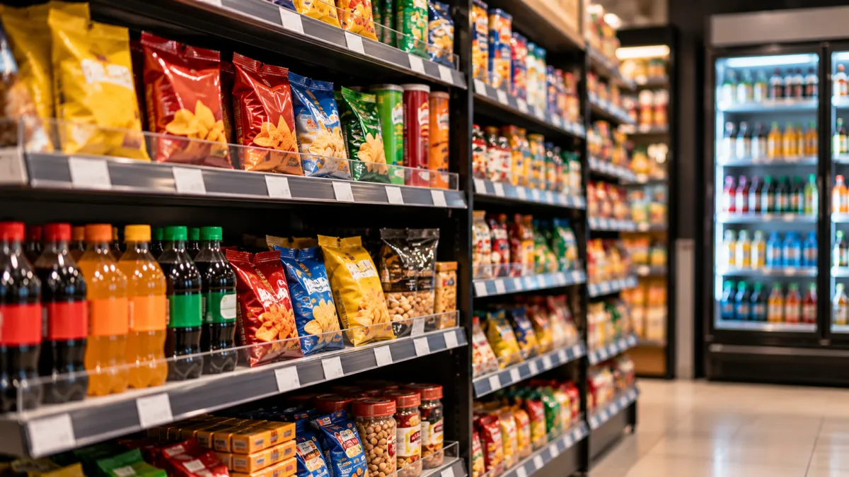 Corredor Vibrante de Mercado de Conveniência