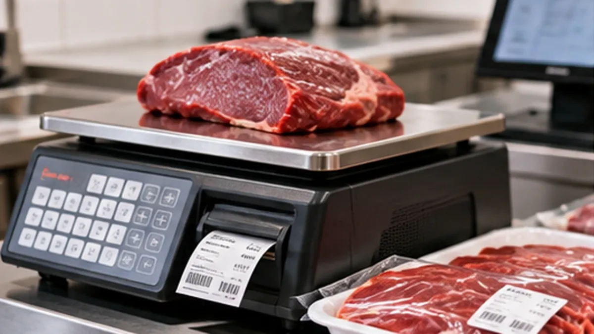 Pesagem de produtos vendidos por quilograma