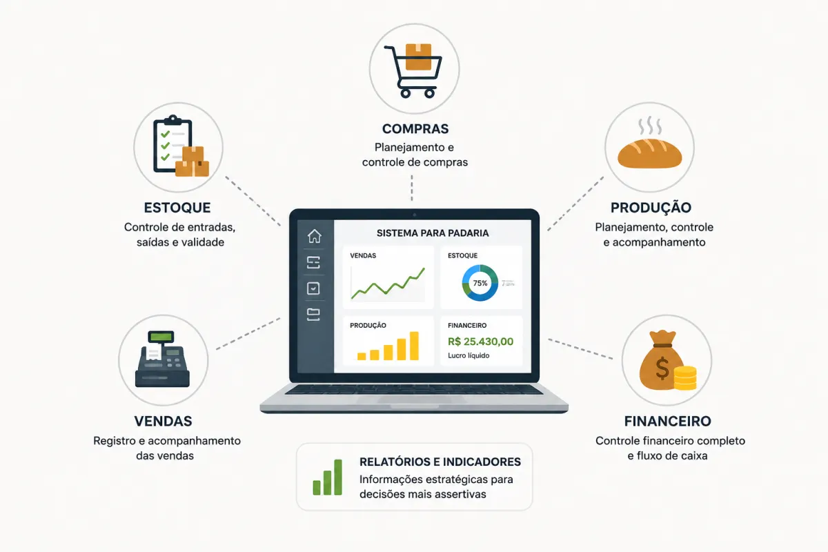 Sistema para Padaria: Simplifique a Gestão do Seu Negócio