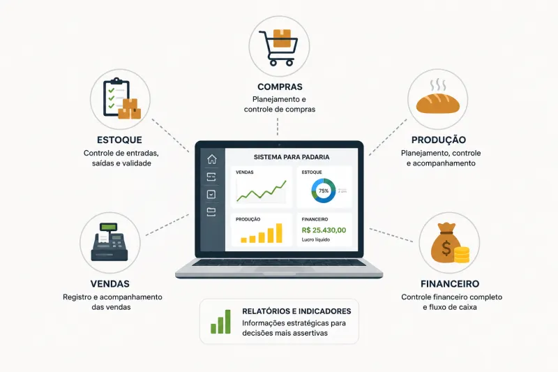 Sistema para Padaria: Simplifique a Gestão do Seu Negócio