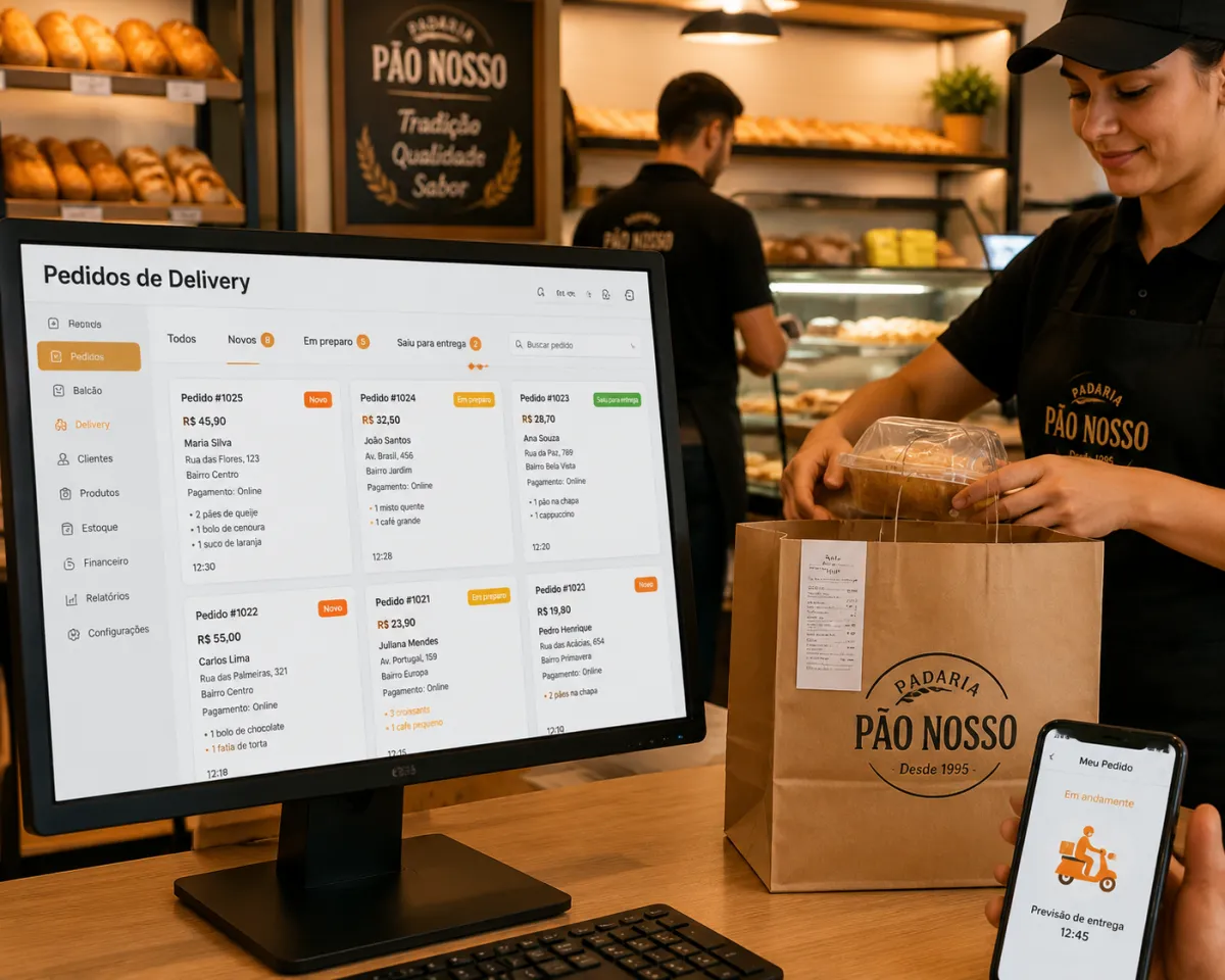 Como um software para padaria melhora o atendimento ao cliente