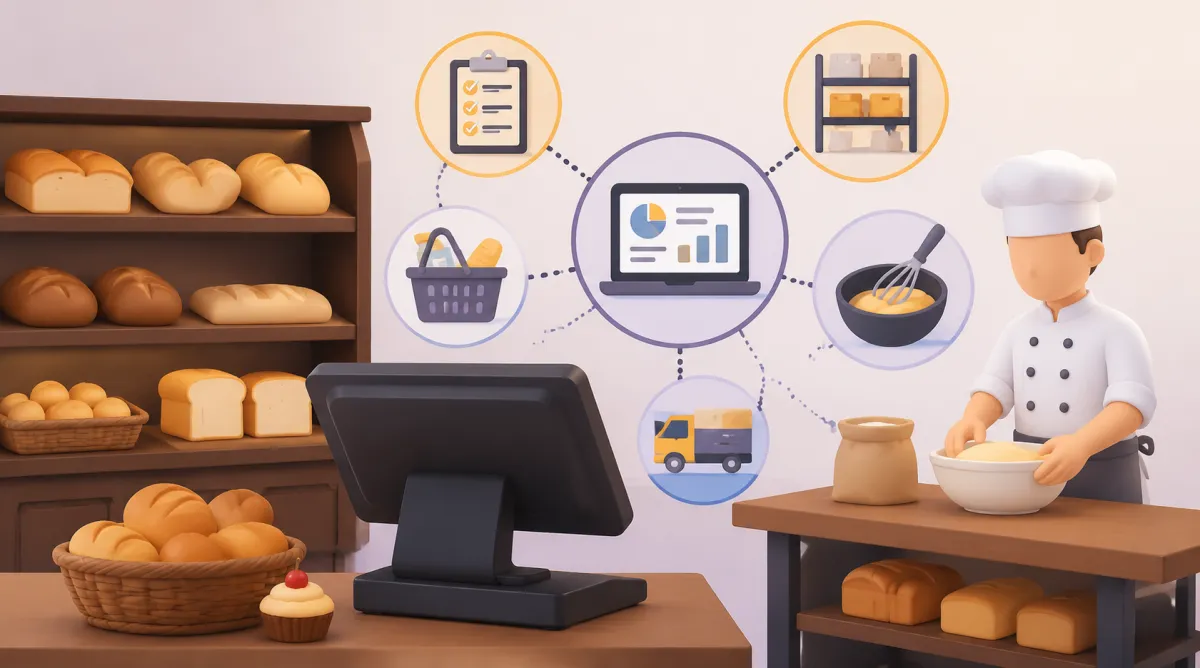 Como um PDV para Padaria Ajuda a Controlar Produtos, Ingredientes e Produção