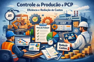 Controle de Produção PCP: Como Reduzir Custos e Aumentar a Produtividade em Até 30%