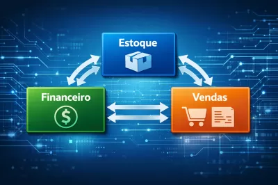 ERP Completo: Integre Financeiro, Estoque e Vendas em Minutos