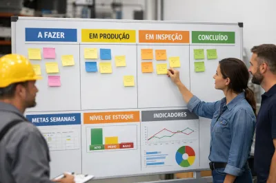 Planejamento e Controle da Produção (PCP) para Pequenas Empresas: Guia Completo Sem Complicação