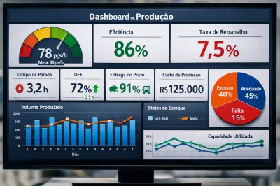 Os 7 erros invisíveis no Planejamento e Controle da Produção (PCP) que estão travando seu lucro