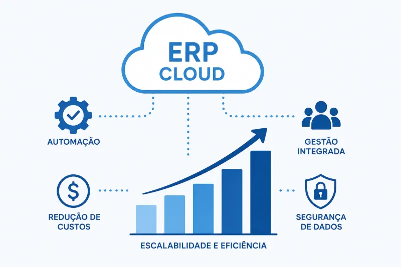 ERP Cloud: Reduza Custos e Ganhe Escalabilidade em 2026