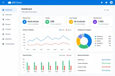 ERP Cloud: Tenha Controle Total da Empresa de Onde Estiver