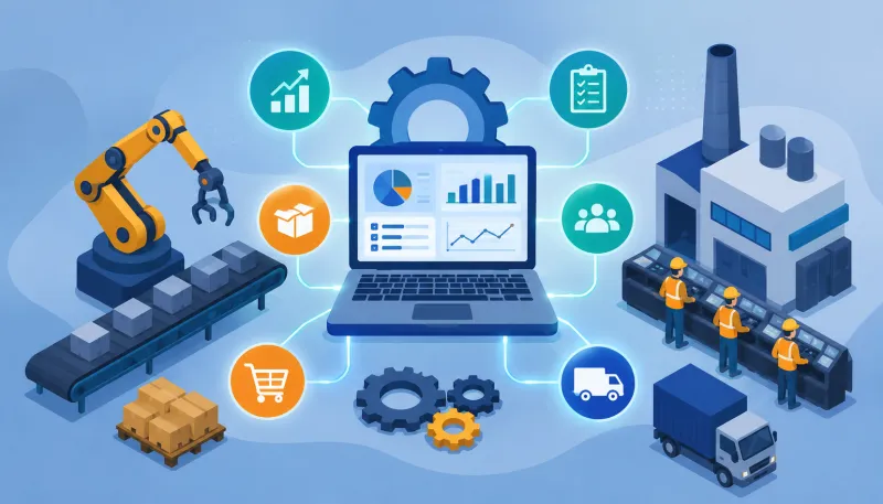Como um Sistema ERP Transforma o PCP Planejamento e Controle de Produção