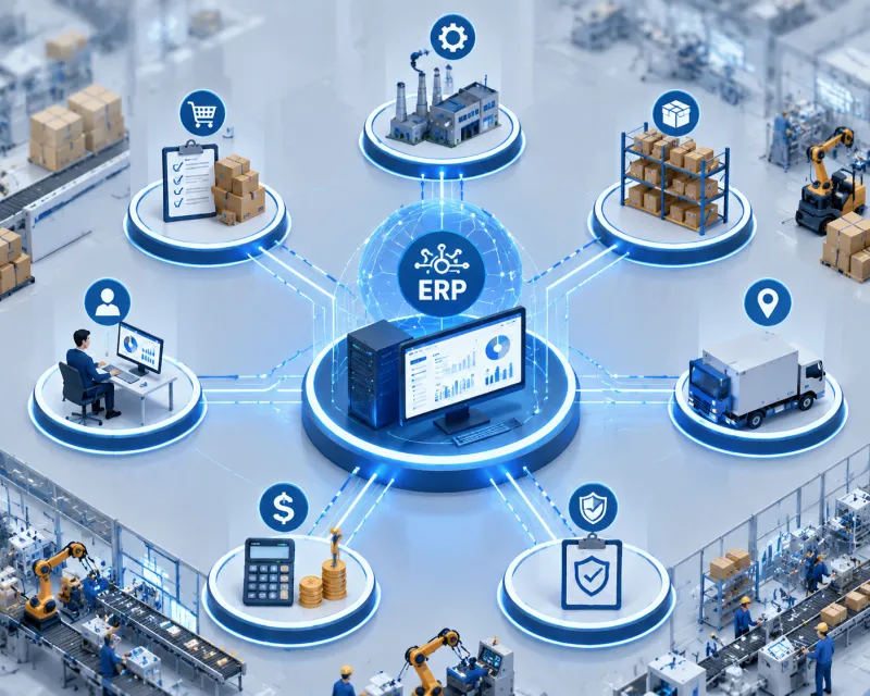 Sistema ERP para Indústria: Como Melhorar o Controle da Produção e Aumentar a Eficiência Industrial