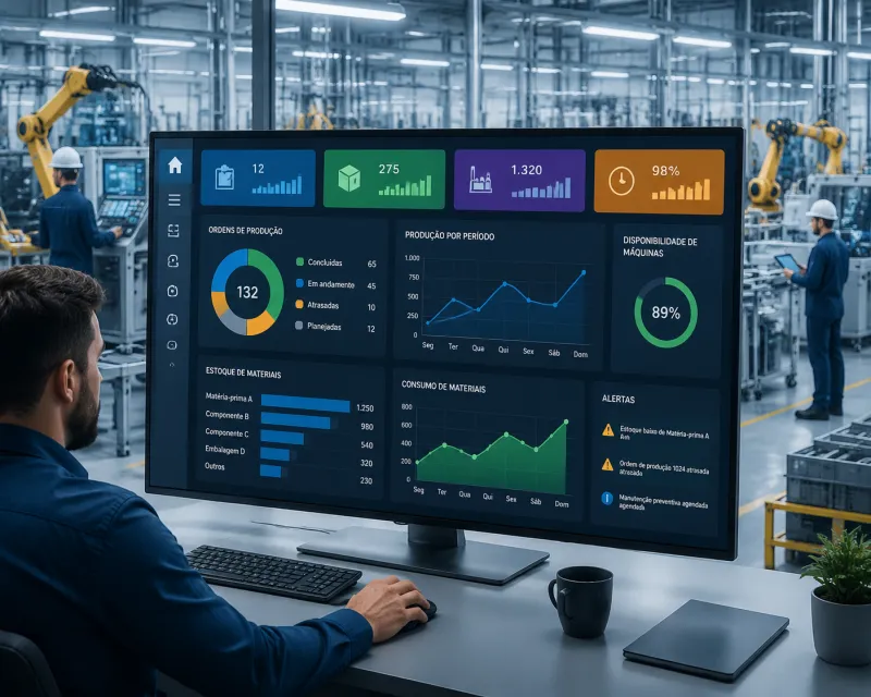 Sistema ERP para Indústria: Como Evitar Falhas no Planejamento da Produção