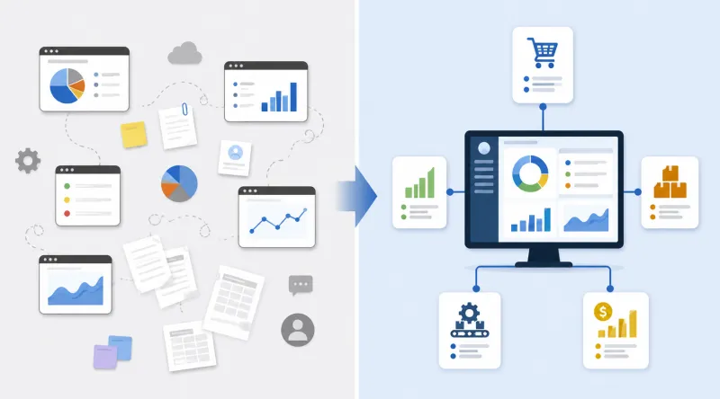 ERP Completo: Como Centralizar a Gestão da Empresa em Um Único Sistema