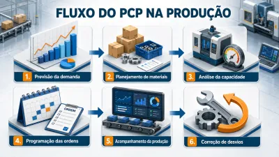 PCP na Produção: guia completo para planejar e controlar processos