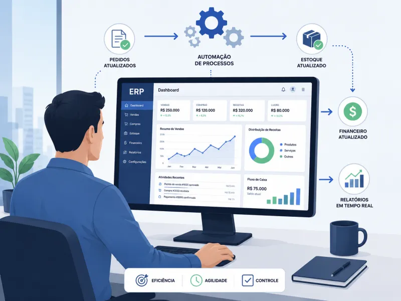 ERP Completo: A Tecnologia Para Uma Gestão Mais Eficiente