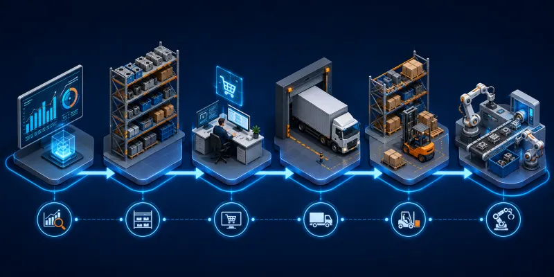 Planejamento de materiais: em tempo real