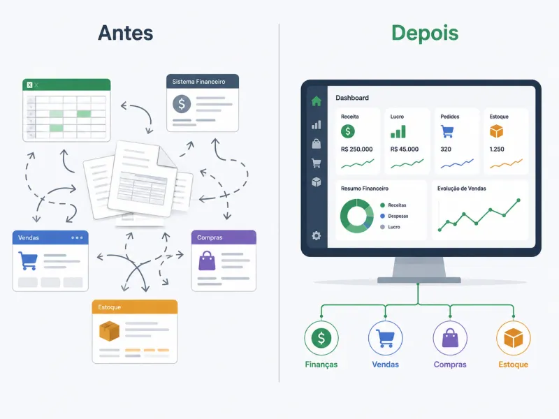 ERP Completo: Simplifique a Gestão da Sua Empresa