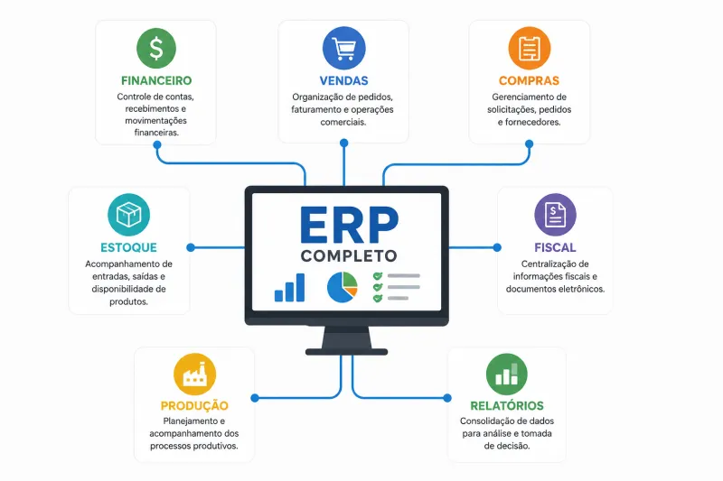 ERP Completo: O Que É, Como Funciona e Quais as Vantagens