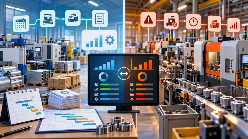 Programação Planejamento e Controle da Produção: Como Comparar o Planejado x Realizado