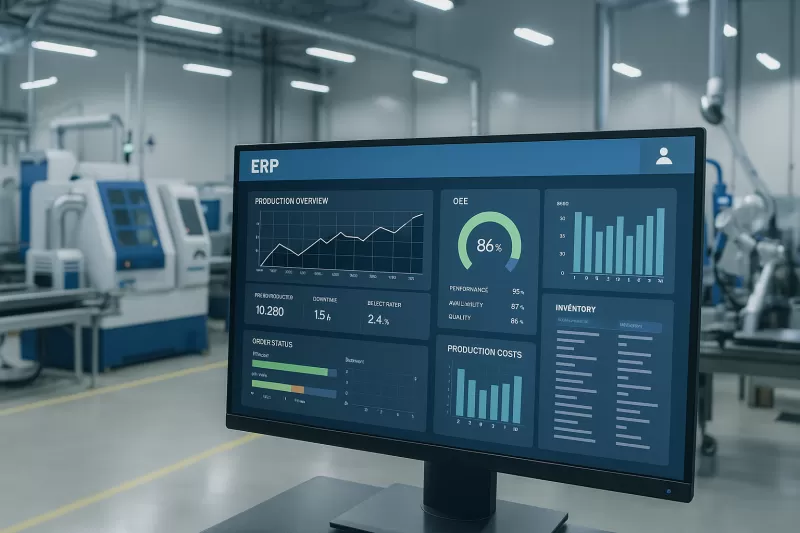 Controle de Produção PCP com ERP: Como Automatizar Processos, Reduzir Custos e Aumentar a Eficiência