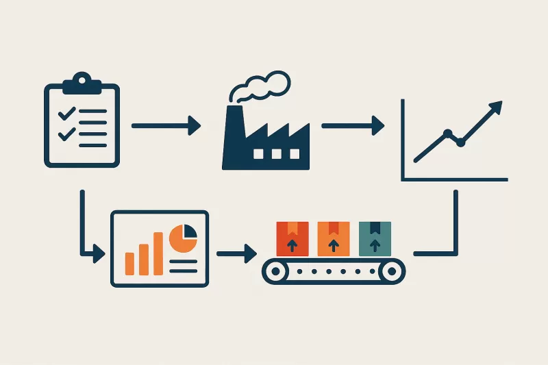 Controle de Produção PCP: Como Organizar Processos, Reduzir Gargalos e Aumentar a Eficiência Industrial