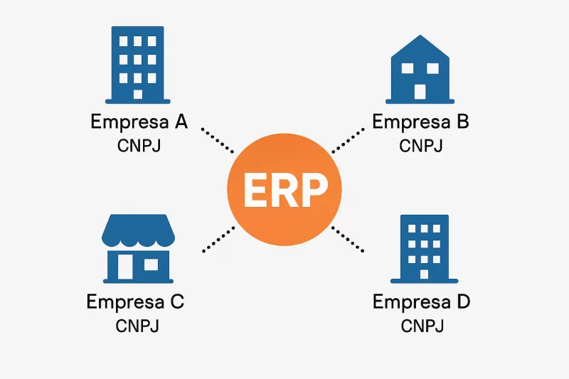 ERP para Empresas de Serviços: Como Multiempresa e Multicentro de Custo Otimizam a Gestão