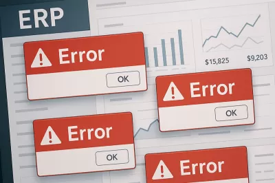 Principais erros ao adotar um ERP Industrial e como evitá-los