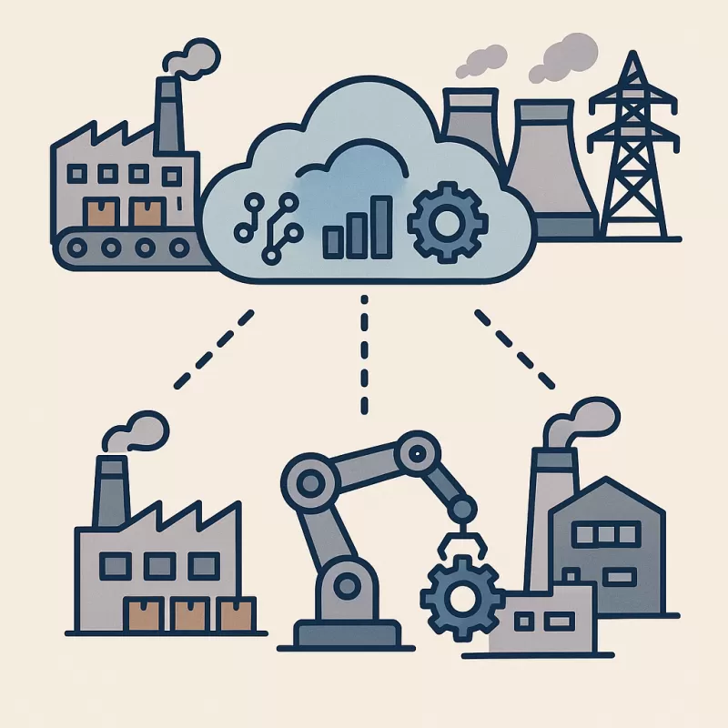 Sistema para Indústria em Nuvem: Eficiência, Economia e Inovação no Setor Industrial