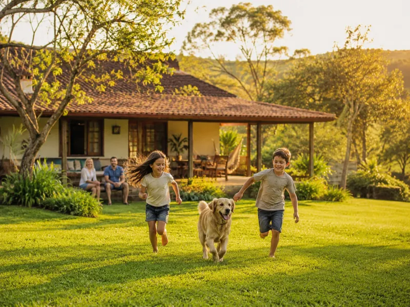 Vantagens de morar no interior: qualidade de vida, espaço e tranquilidade