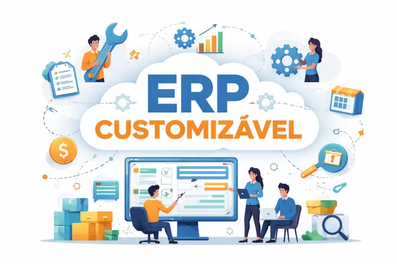 O que é um ERP customizável e por que ele é essencial para empresas em crescimento