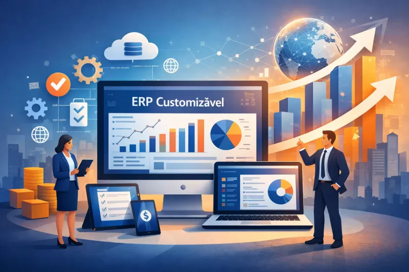 ERP Customizável para Empresas em Crescimento