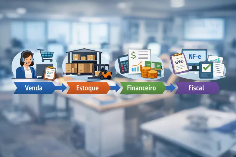 Sistemas integrados de gestão ERP: guia completo para iniciantes