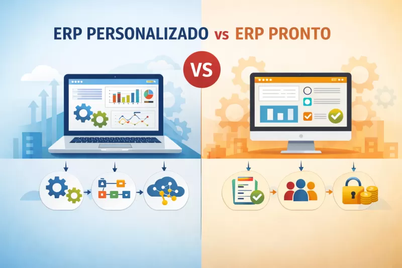 ERP personalizado vs ERP pronto: qual a melhor escolha para sua empresa?