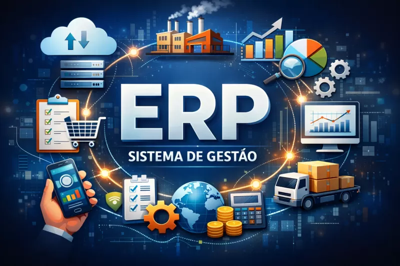 ERP Sistema de Gestão: o que é, como funciona e por que sua empresa precisa