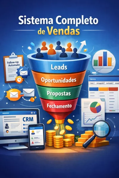 Sistema completo de vendas: aumente seu faturamento sem complicação