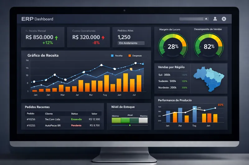 Sistema Integrado de Gestão ERP: Entenda Como Funciona e Por Que Sua Empresa Precisa?