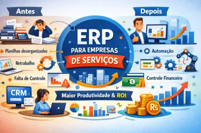 ERP para empresa de serviços: o que é, como funciona e principais benefícios