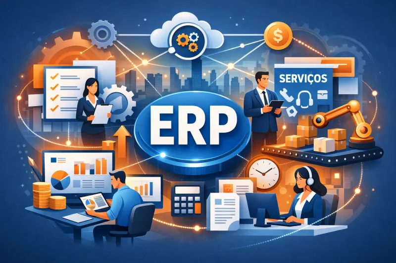 ERP para empresa de serviços: como reduzir custos e aumentar a produtividade