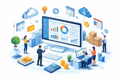 Como Sistemas Integrados de Gestão ERP Aumentam a Produtividade Empresarial