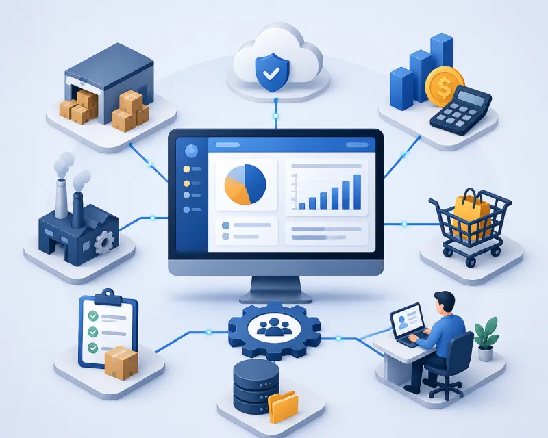 Sistema Integrado de Gestão ERP: O Que É, Como Funciona e Por Que Sua Empresa Precisa