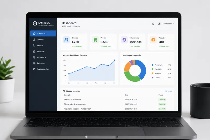 Aumente a Performance da Sua Empresa Com Software Customizado
