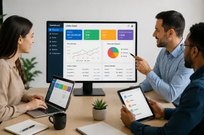 Sistema para PME: Controle Financeiro, Vendas e Estoque em Tempo Real